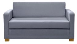Home - Lucy - 2 Seater Fabric - Sofa Bed - Grey